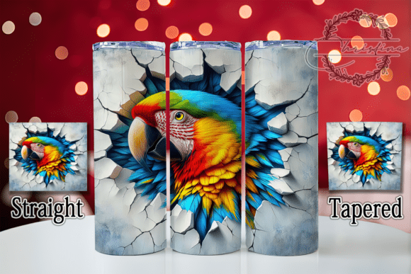 Download Tropical Parrot Exotic Bird Tumbler - Exotic bird tumbler Collection