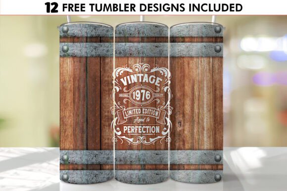 Download Vintage 1976 Sublimation Tumbler Wrap - Sublimation tumbler wrap Collection