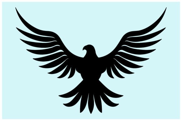 Download Eagle Wings Spread Silhouette Design - Eagle wings spread Collection