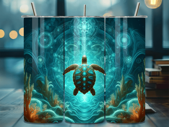 Download Sea Turtles Sublimation Tumbler Wrap - Sublimation tumbler wrap Collection