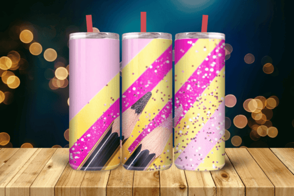 Download Glitter Pencil Teacher Tumbler Wrap - Glitter pencil teacher tumbler wrap Collection